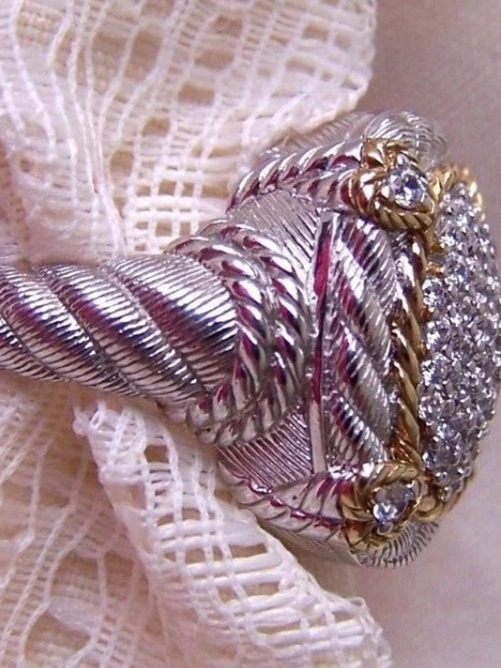 Stunning Judith Ripka Ring 💍 - Picture 7 of 10
